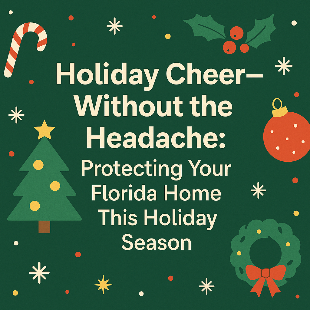 “Holiday Cheer — Without the Headache: Protecting Your Florida Home This Holiday Season” 1 Holiday home safety tips for Florida homeowners in Orlando, Kissimmee, and Winter Park with insurance claim help from public adjusters