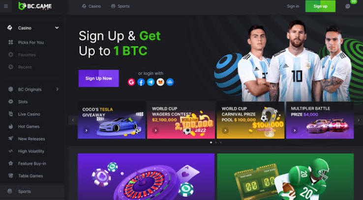 Join the Excitement at BC.Game Online Casino